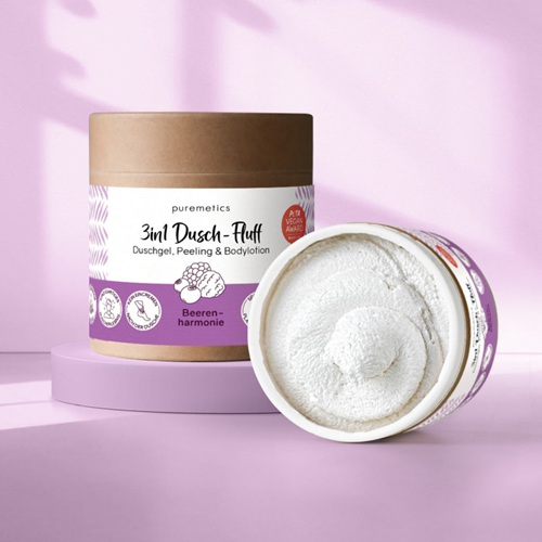 Puremetics Seifen  3in1 Dusch-Fluff Beerenharmonie Puremetics Seifen  3in1 Dusch-Fluff Beerenharmonie