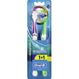 Oral-B Zahnbürste Complete Mittel 1+1