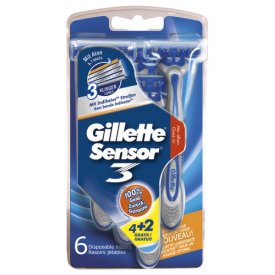 Gillette Einwegrasierer Sensor3