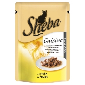 Sheba Katzenfutter Cuisine in Sauce mit Huhn