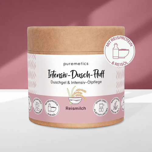 Puremetics Seifen  Intensiv-Dusch-Fluff Reismilch Puremetics Seifen  Intensiv-Dusch-Fluff Reismilch