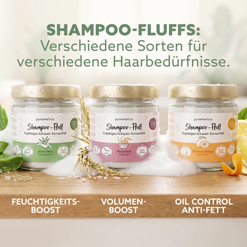 Puremetics Seifen  Feuchtigkeits Shampoo-Fluff Aloe Vera Puremetics Seifen  Feuchtigkeits Shampoo-Fluff Aloe Vera