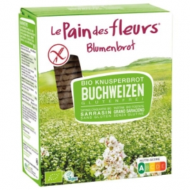 Le Pain des Fleurs Blumenbrot Knusprige Buchweizen-Schnitten
