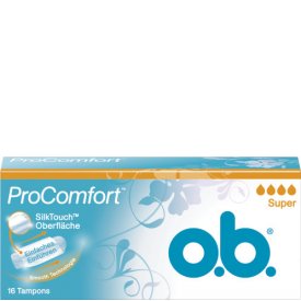 O.B. Tampons Pro Comfort Silk Touch Super