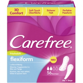 Carefree Slipeinlagen Cotton Feel Flexiform Frischeduft