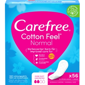 Carefree Carefree Slipeinlagen Cotton Feel Normal