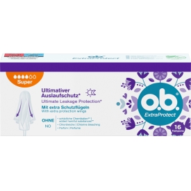 O.B. Tampons Extra Protect Super