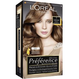 LOreal Paris Dauerhafte Haarfabe Coloration Préférence Naturmittelblond 7
