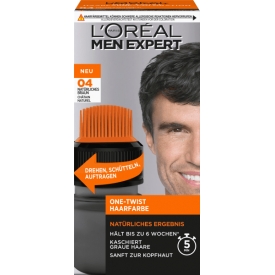 LOeal Men Expert Tönung One-Twist Haarfarbe natürliches Braun 04