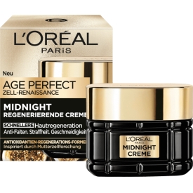 LOreal Paris Anti Falten Nachtcreme Age Perfect