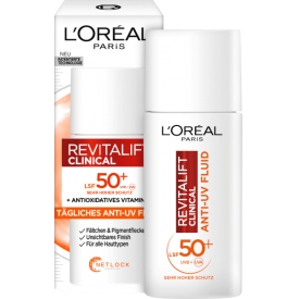 LOreal Paris Gesichtscreme Revitalift Clinical Anti UV Fluid LSF 50+
