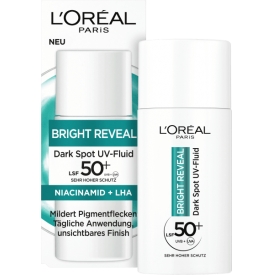 LOreal Paris Fluid Bright Reveal Niacinamid+LHA LSF 50+