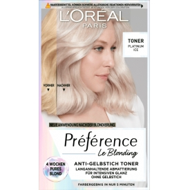 LOreal  Paris Préférence Haartoner 01 Platinum Ice