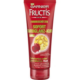 Garnier Haarkur Fructis Farbbeschützer Sofort Farbglanz Kur Coloriertes oder gesträhnt