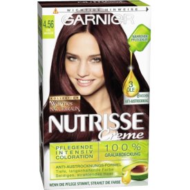 Garnier Nutrisse Coloration 4.56 Mahagoni Braun