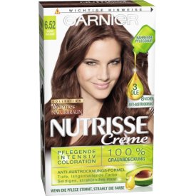 Garnier Nutrisse Coloration 6.52 Warmes Nußbraun