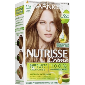 Garnier Nutrisse Coloration Dunkles Honigblond 6.34
