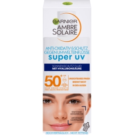 Garnier  Ambre Solaire Sensitive expert+ Gesicht UV-Schutz Fluid LSF 50+