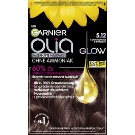 Olia Glow Dauerhafte Haarfarbe 5.12 Schimmerndes Samtbraun