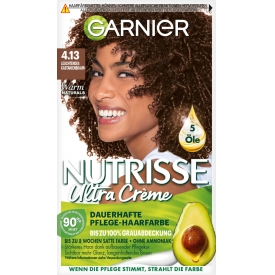 Nutrisse Ultra Creme Haarfarbe 4.13 Leuchtendes Kastanienbraun