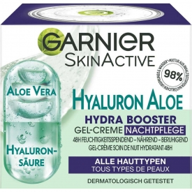 Garnier SkinActive Nachtcreme Gel Hyaluron Aloe Hydra Booster