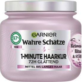 Wahre Schätze Haarkur 1-Minute Reiswasser Ritual & Stärke