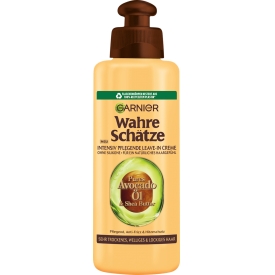 Garnier wahre Schätze Intensiv Pflegende Leave-In Creme Haarkur Avocado