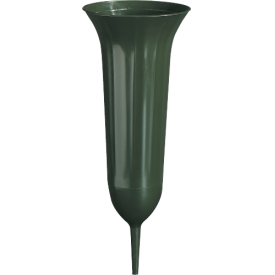 Geli Grabvase Tulpe 31cm grün