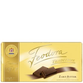 Feodora Chocolade-Tafel Tradition Zart-Bitter