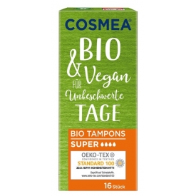 Cosmea Tampons Super Bio Vegan