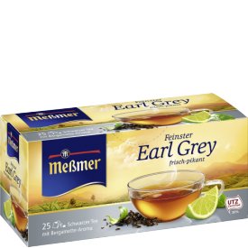 Meßmer Schwarzer Tee Earl Grey (25 Beutel)