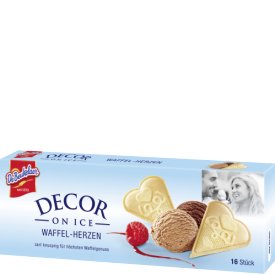 De Beukelaer Decor on Ice Eiswaffel-Herzen