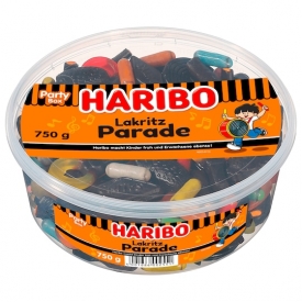 Haribo Lakritz Parade Runddose