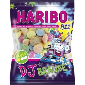 Haribo DJ Brause Fizz Fruchtgummi
