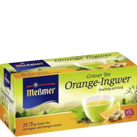 Meßmer Grüner Tee Orange Ingwer