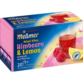 Meßmer Himbeere & Lemon Früchtetee 'Miami Vibes'