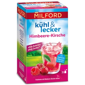 Milford kühl & lecker Himbeere-Kirsche  Milford kühl & lecker Himbeere-Kirsche