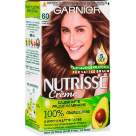 Garnier Dauerhafte Haarfabe Intensiv Coloration Nutrisse 60 Dunkelblond