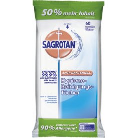 Sagrotan  Anti-Bakteriell Hygiene-Reinigungs-Tücher