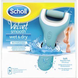 Scholl Velvet Smooth Wet & Dry Wiederaufladbarer Hornhautentferner