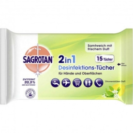 Sagrotan Hygiene-Tücher Zitroneblüten