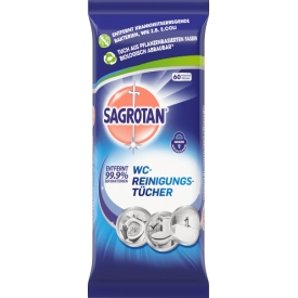 Sagrotan WC Desinfektions Reinigungstücher 60 Stück