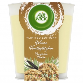 Airwick Wohlfühl-Duftkerze Warme Vanilleplätzchen