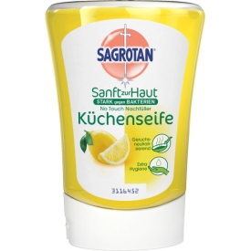 Sagrotan Flüssigseife No Touch Nachfüller Küchenseife Citrus