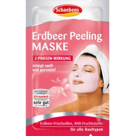 Schaebens Maske Erdbeer Peeling 2x6ml