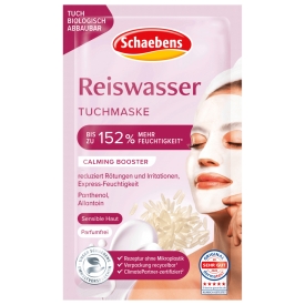 Schaebens Tuchmaske Reiswasser