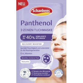 Schaebens Tuchmaske Panthenol 3-Zonen