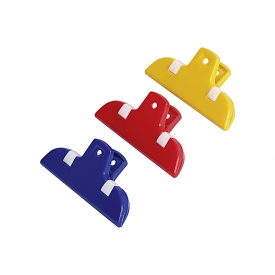 Westmark Beutel-Clips Kunststoff 7x3,5x2,3cm farbig sortiert 3Stück