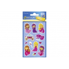 Avery Zweckform Glossy Sticker KIDS 57299 Prinzessin