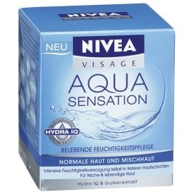 Nivea  Visage Aqua Sensation Belebende Feuchtigkeitspflege